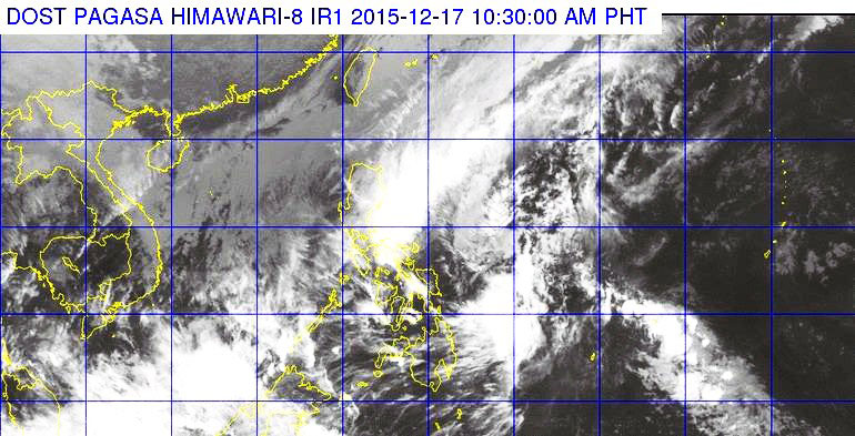 Pagasa shows the track of the tropical depression--it’s headed Caraga’s and northern Mindanao’s way.